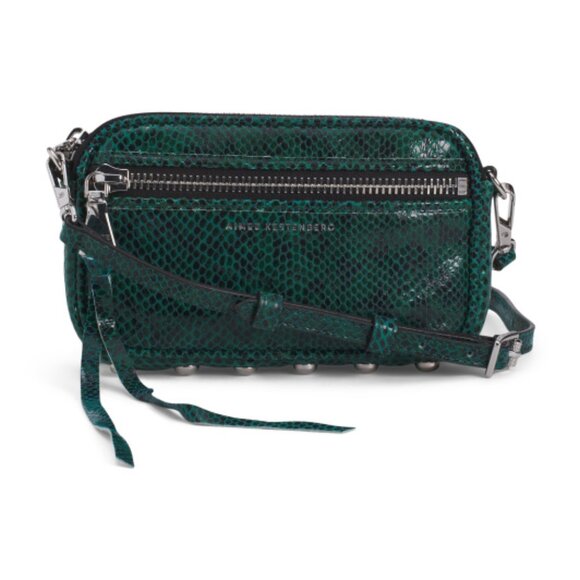 AIMEE KESTENBERG Leather Let's Ride Mini Snake Crossbody - Picture 5 of 5